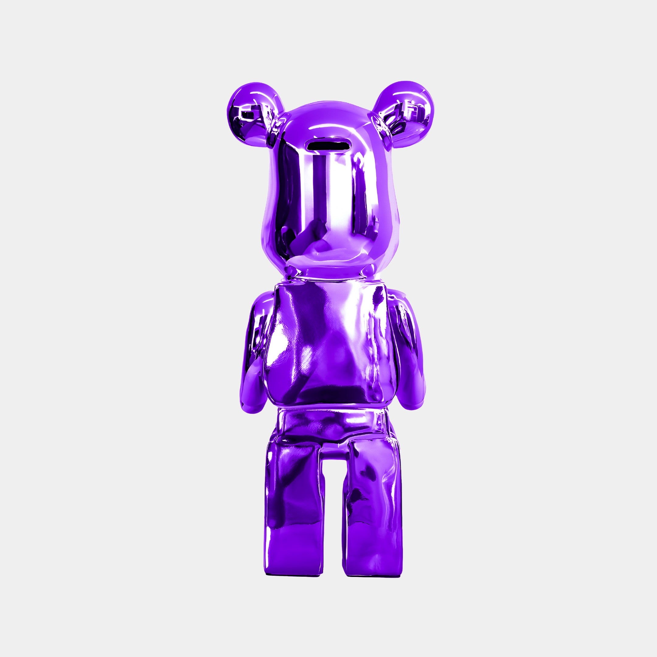 Phantom Purple Bear Sculpture - 50cm